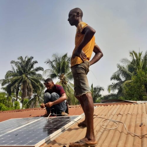 Green Energy Solar Installation